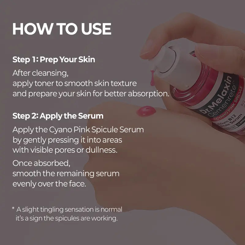 Cyano Pink Spicule Serum