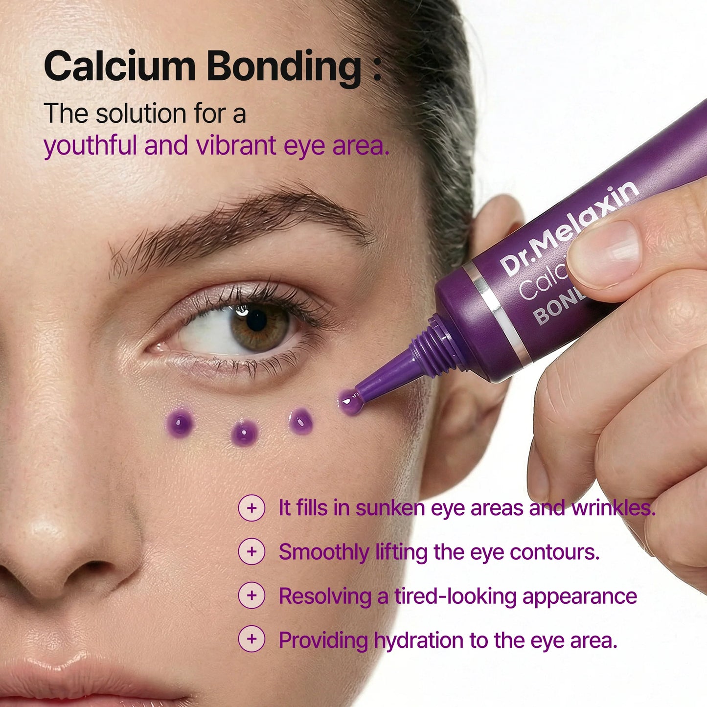 Calcium Lifting Eye Cream for Under Eye Hollows