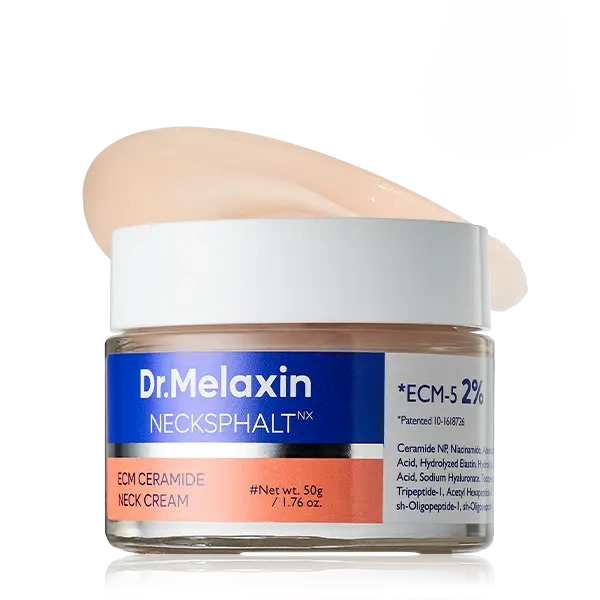 Necksphalt ECM Neck Cream 50ml：Anti-Aging Lift & Smooth Neck Wrinkles