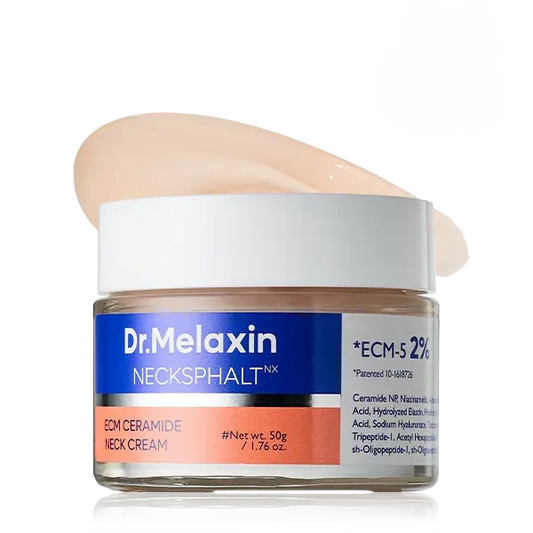 Necksphalt ECM Neck Cream 50ml：Anti-Aging Lift & Smooth Neck Wrinkles
