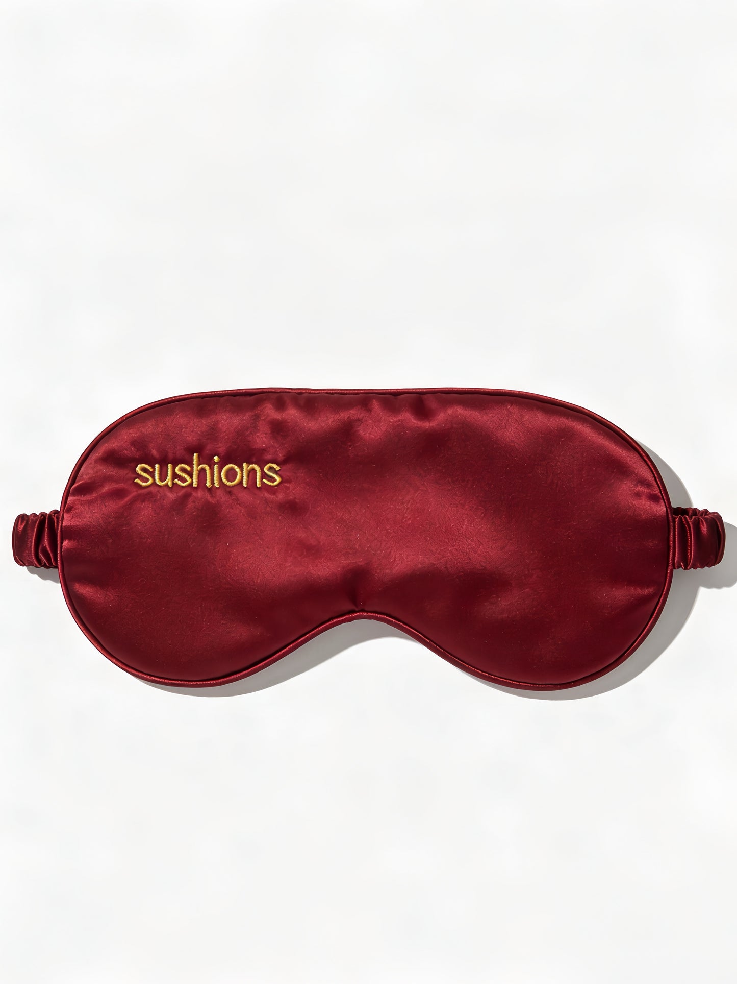 Sushions Burgundy Silk Eye Rest Mask (Creative Collection)