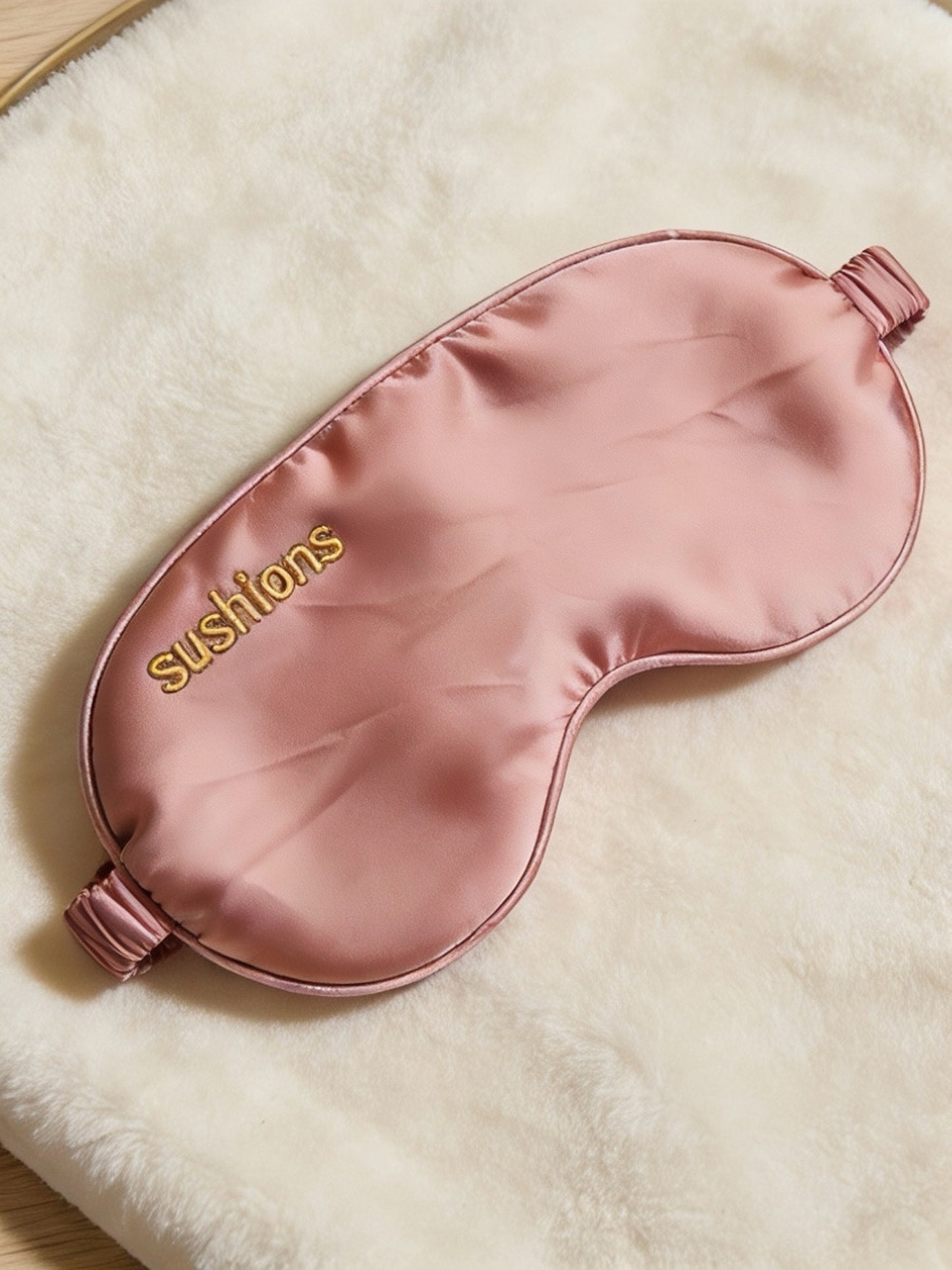 Sushions Dusky Rose Silk Eye Rest Mask (Creative Collection)