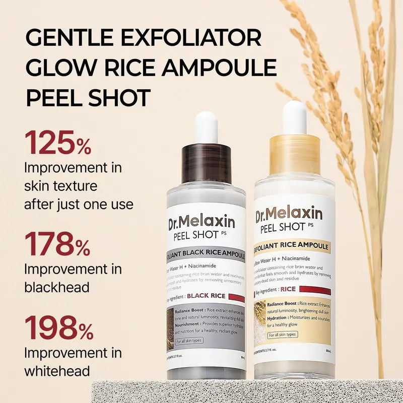 Pore-Clearing Rice Ampoule Bundle