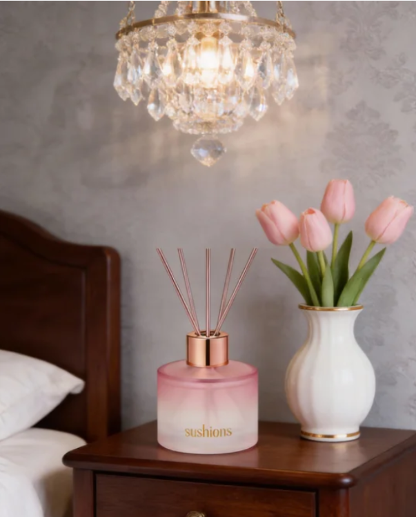 Sushions Blush Peony & Oud Reed Diffuser
