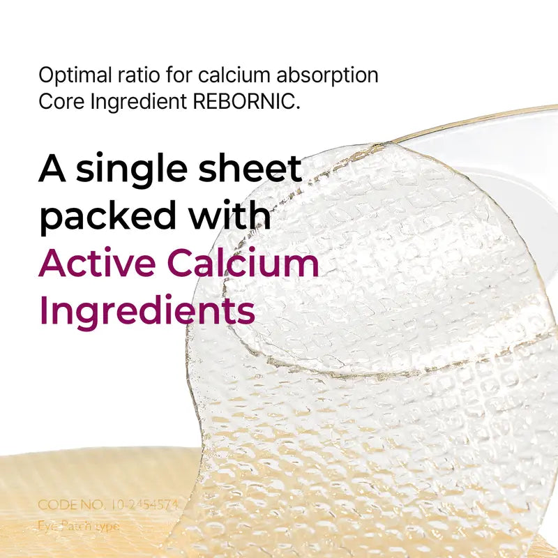 Calcium Volume Eye Patch 60ea ：Anti-Aging Firm Puffiness & Sagging Eyelid